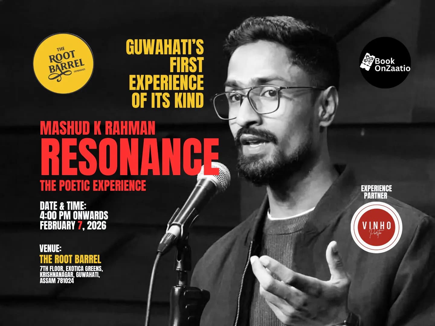 Resonance: The Poetic Experience (Guwahati) by Mashud K. Rahman