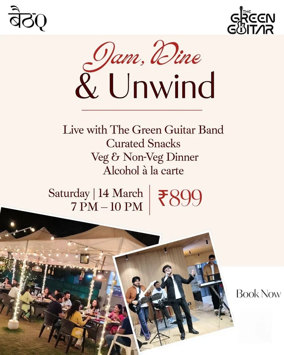 Jam, Dine & Unwind at Baithaq!