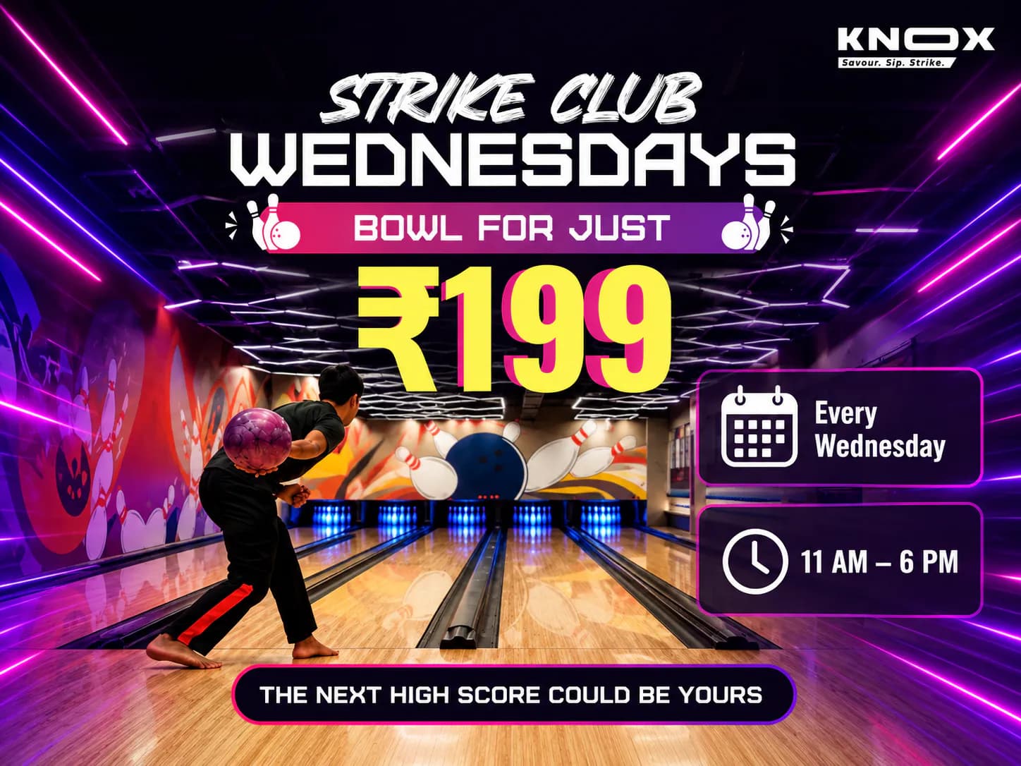 KNOX Bowling Wednesdays